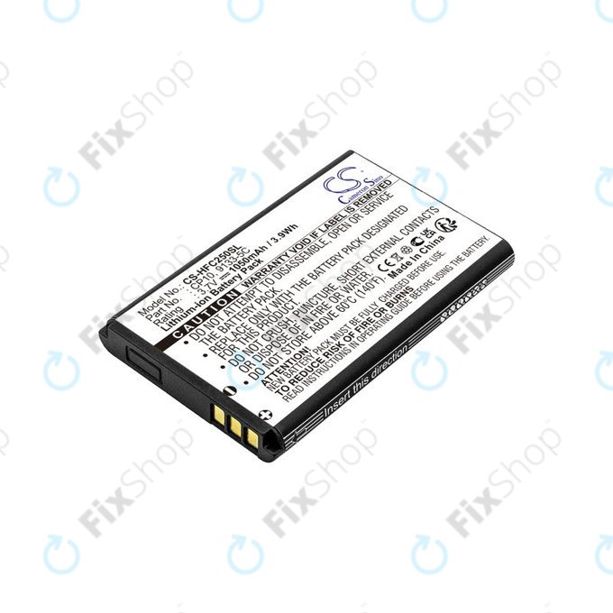 Baterie pro Amplicomms Powertel M4000, Auro Comfort 1010, 1050mAh, Li-Ion, 3.7V, MM460BB, CP10, HQ