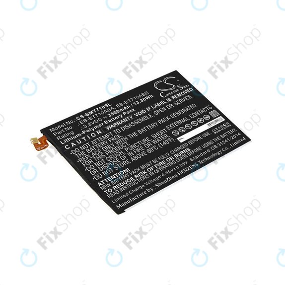 Baterie pro Samsung Galaxy Tab S2 8.0, 3500mAh, Li-Pol, 3.8V, EB-BT710ABA, HQ