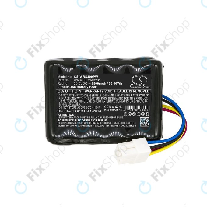Worx Landroid S-series, WR-series - Baterie 50032492, 50032774, WA3230, WA3231 2500mAh HQ