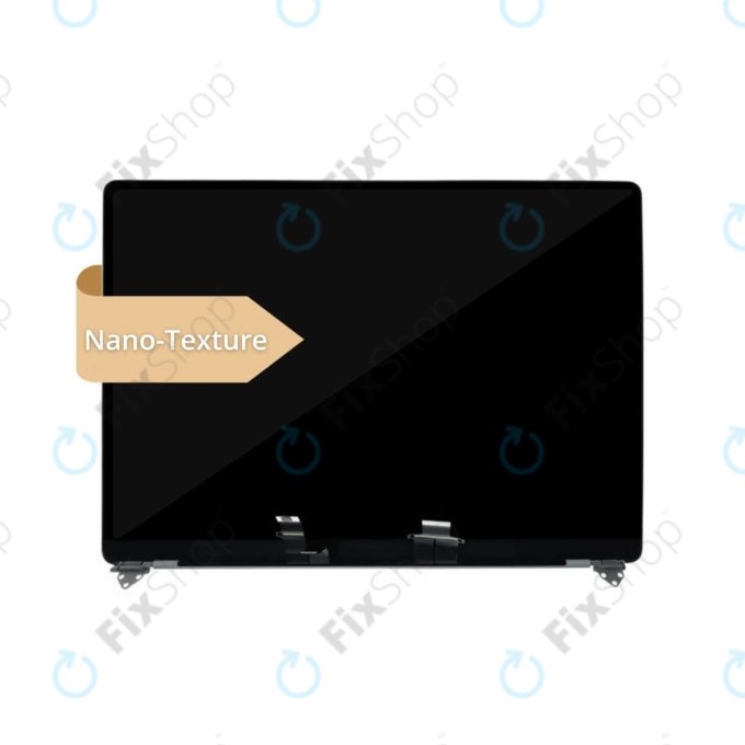 LCD displej pro MacBook Pro 16" A3403 (2024), s předním sklem a krytem, Nano-Texture, Silver, 661-42324, Genuine Apple