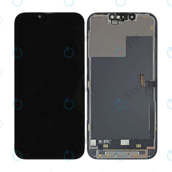 Displej Hard OLED pro iPhone 13 Pro, Dotykové sklo s rámem, FixPremium