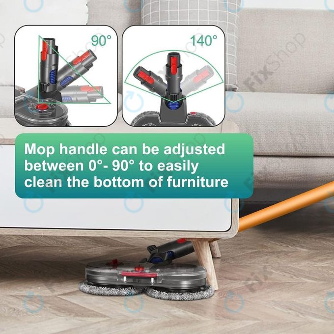 Dyson V-series, Outsize - Elektrická Hlavica s Mopem a Nádržkou
