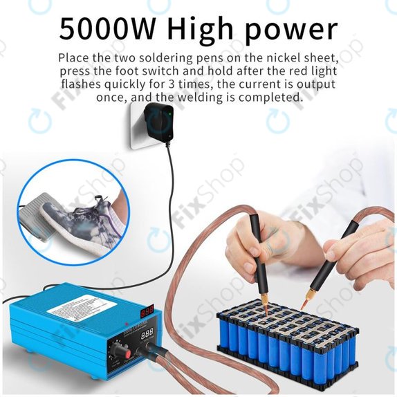 Docreate HPSW 5000W - Mini Svářečka Baterií (4000mAh)