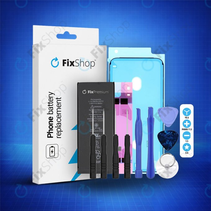 Baterie pro iPhone 8, 1821mAh, Lepka (Adhesive), Nářadí, FixPremium