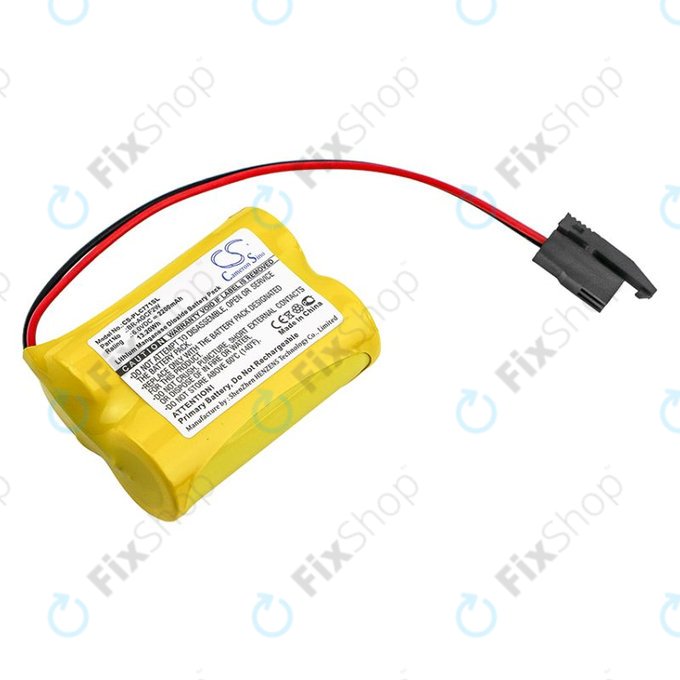 Baterie pro GE A06b-6093-K001, 2200mAh, Li-MnO2, 6V, BR-AGCF2W, HQ