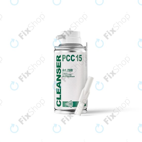 Profesionální čistič PCB PCC15 ve spreji s kartáčkem, 150 ml