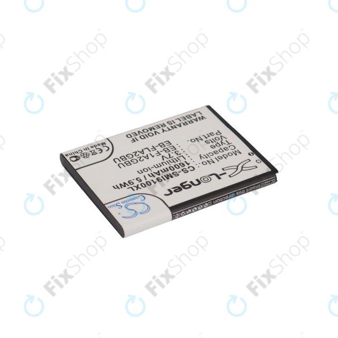Baterie pro Samsung i9100, Galaxy S II, 1600mAh, Li-Ion, 3.7V, EB-F1A2GBU, HQ