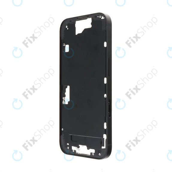 Apple iPhone 16 - Střední rám + Tlačítka zapínání + Hlasitosti (Black)
