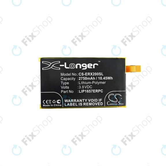 Baterie pro Sony Xperia XZ2 Compact, 2750mAh, Li-Pol, 3.8 V, LIP1657ERPC, HQ