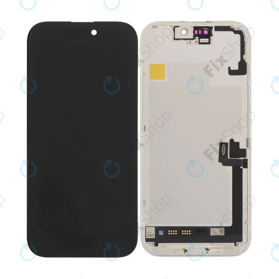 Displej Soft OLED 120Hz pro iPhone 17, Dotykové sklo s rámem, FixPremium