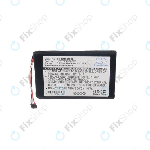 Garmin Edge 800, 810 - Baterie KE37BE49D0DX3 1000mAh HQ