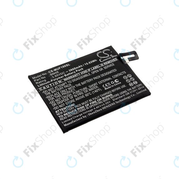 Baterie pro Pocophone M1805e10a, Pocophone Poco F1, 3900mAh, Li-Pol, 3.85 V, BM4E, HQ