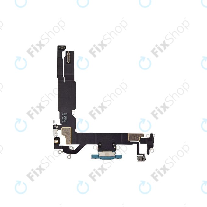 Apple iPhone 16 - Nabíjecí Konektor + Flex Kabel (Teal)