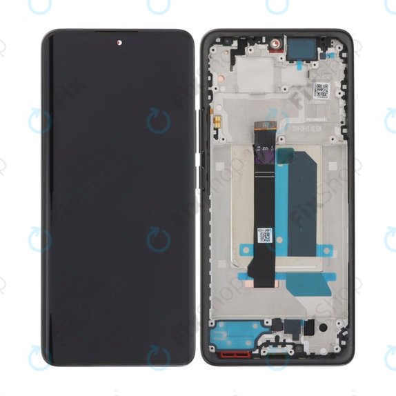 Xiaomi Redmi Note 14 Pro+ 5G  - LCD Displej + Dotykové Sklo + Rám (Midnight Black) OLED