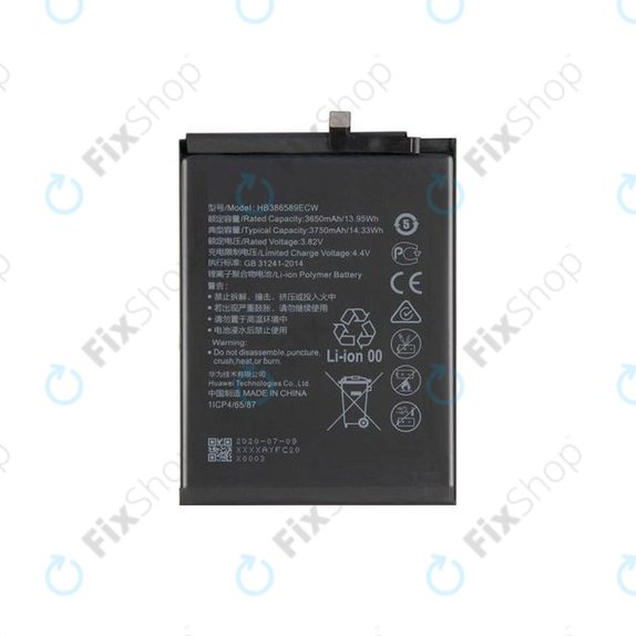Huawei Honor Play Mate 20 Lite, Nova 3, Nova 5T, P10 Plus, View 10 - Baterie HB386589ECW 3750mAh