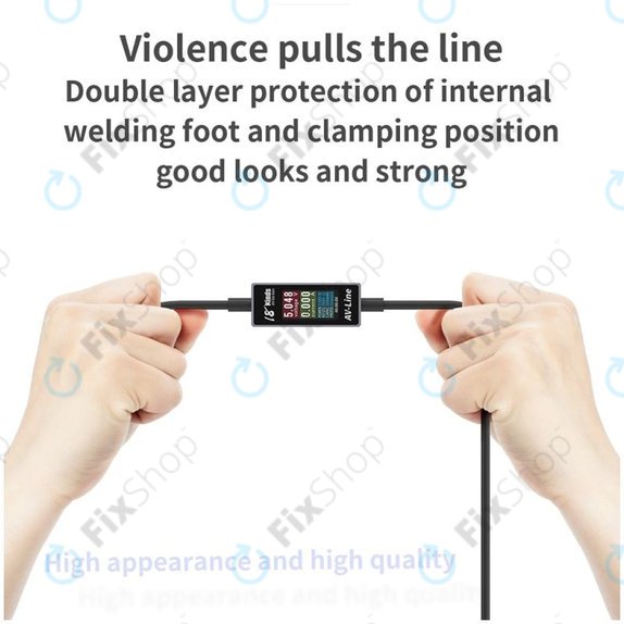 AV-Line - Smart Detekční Nabíjecí Kabel (Lightning - USB-C)
