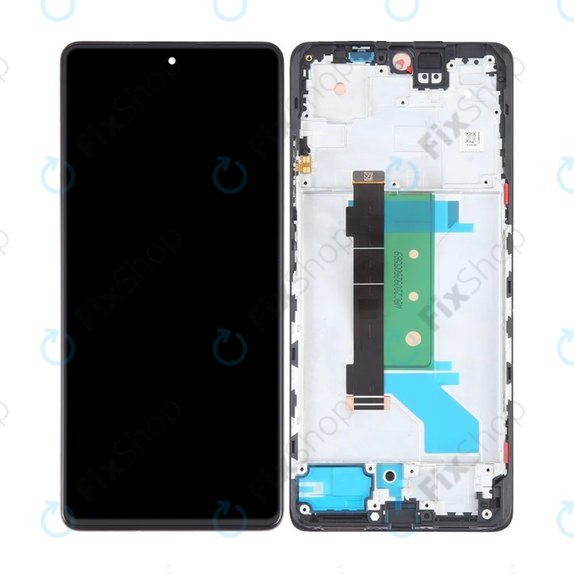 Xiaomi Redmi Note 12 Pro+ 5G - LCD Displej + Dotykové Sklo + Rám (Midnight Black) TFT