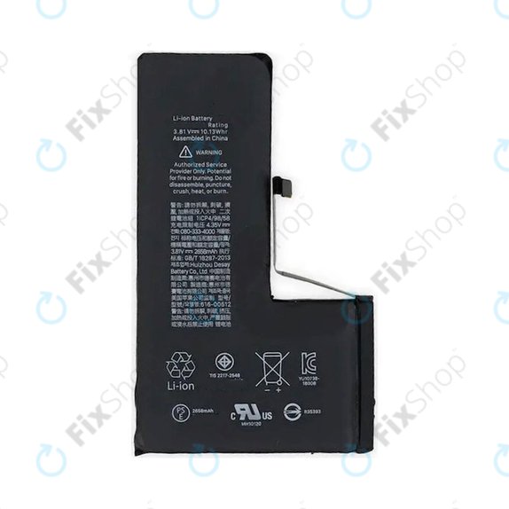 Baterie pro iPhone XS, 2658mAh, Service Pack