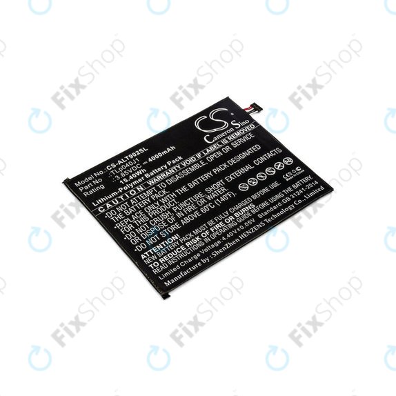 Baterie pro Alcatel 8082, Alcatel 9024w, 4000mAh, Li-Pol, 3.85V, TLp040J1, HQ