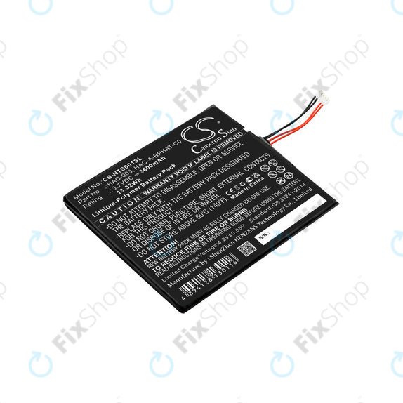 Baterie pro Nintendo Switch, 3600mAh, Li-Pol, 3.7 V, HAC-003, HQ