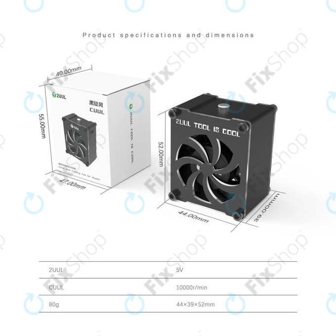 2UUL - Mini Ventilátor