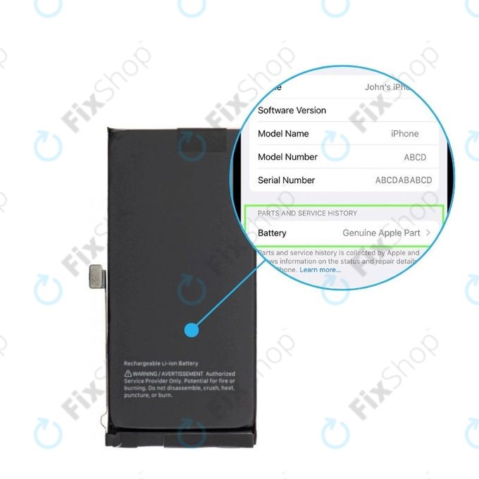 Baterie pro iPhone SE (3rd Gen 2022) | 661-25890 | 2018mAh | Genuine Apple