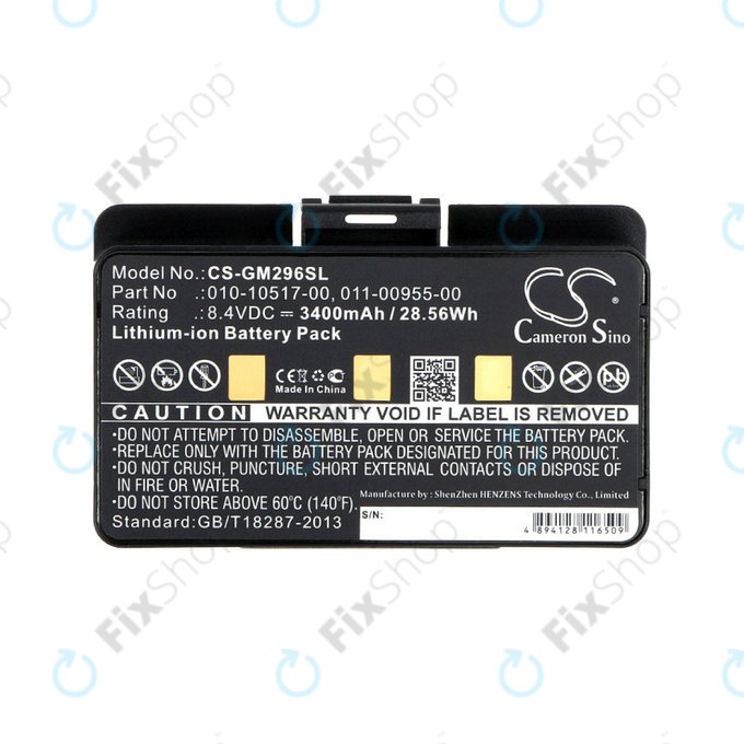 Baterie pro Garmin GPSMAP, 3400mAh, Li-Ion, 8.4V, 010-10517-00, HQ