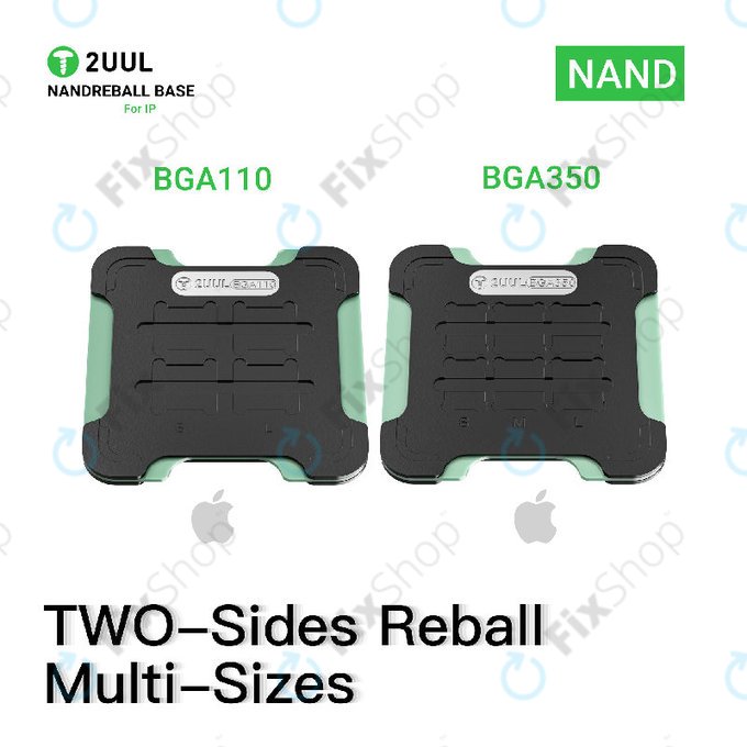 Magnetická základna pro reballing NAND, oboustranná, 2UUL BH16