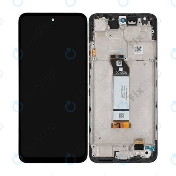 Xiaomi Redmi Note 10 5G - LCD Displej + Dotykové Sklo + Rám (Graphite Grey) - 5600020K1900 Genuine Service Pack