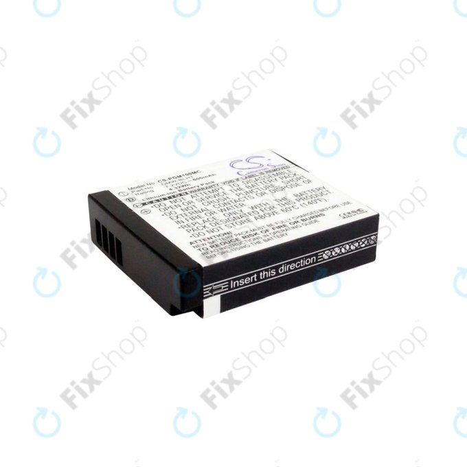 Baterie pro Panasonic Lumix DMC, 600mAh, Li-Ion, 7.2V, DMW-BLH7, HQ