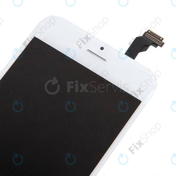 Displej pro iPhone 6, White, Dotykové sklo s rámem