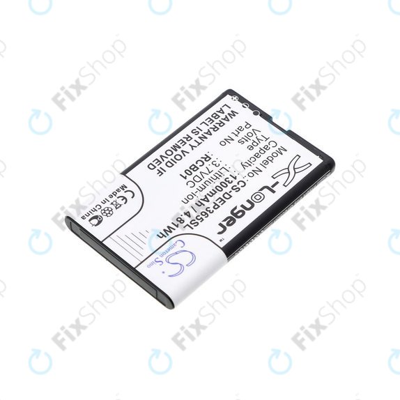 Baterie pro Doro Primo 365, 1300mAh, Li-Ion, 3.7V, RCB01, HQ