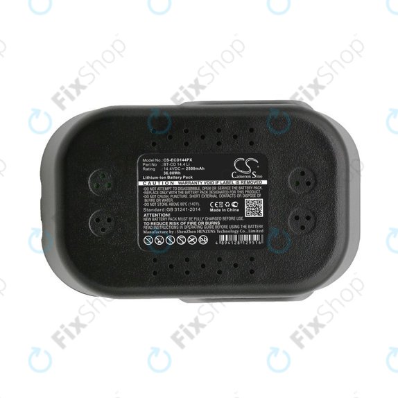 Baterie pro Einhell BT-CD 14.4 Li, 2500mAh, Li-Ion, 14.4V, BT-CD 14.4 Li, HQ
