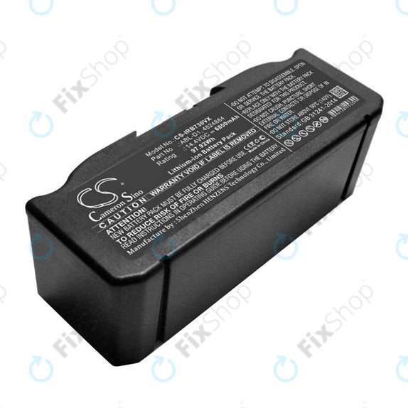 iRobot Roomba e-series, i-series - Baterie ABL-D1, 4624864, ABL-D2 Li-Ion 14.4V 6800mAh HQ