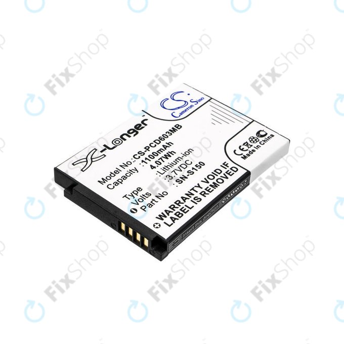 Baterie pro Philips SCD 603, 1100mAh, Li-ion, 3.7V, SN-S150, HQ