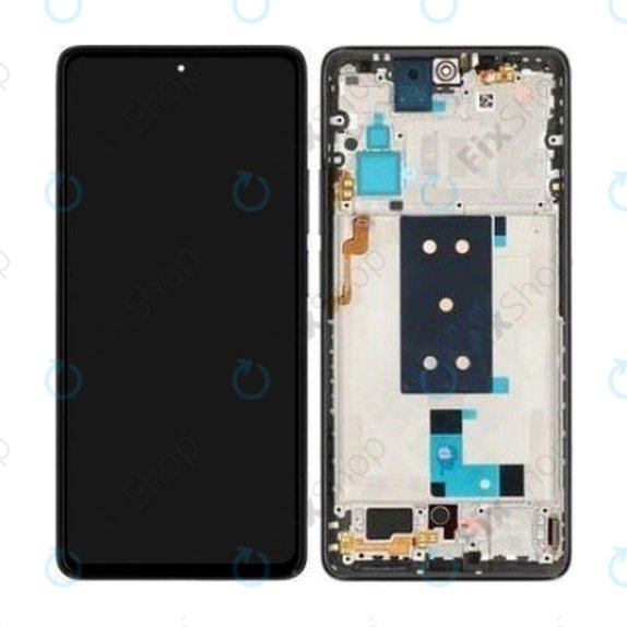 Xiaomi Poco F4 5G - LCD Displej + Dotykové Sklo + Rám (Night Black) OLED