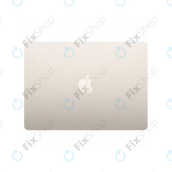 LCD displej pro MacBook Air 13", A3113 (2024), s předním sklem a krytem, Starlight, 661-40280, Genuine Apple