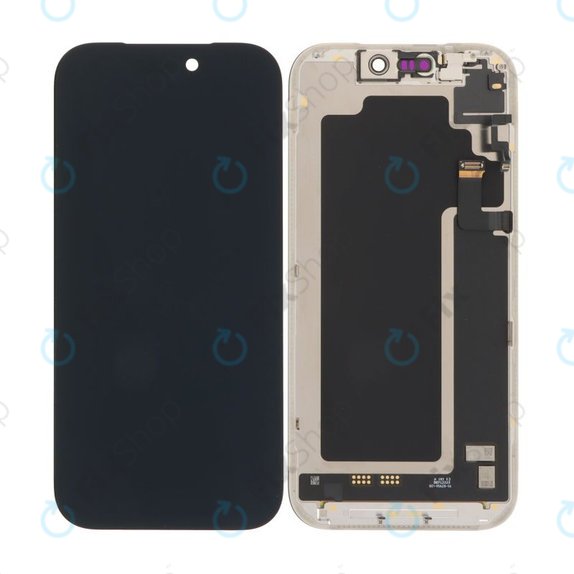 Displej pro iPhone 17 Pro, Dotykové sklo s rámem, Refurbished