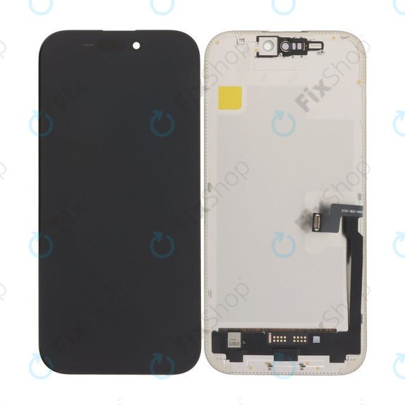 Displej Soft OLED pro iPhone 16 Pro, Dotykové sklo s rámem, DIAGNOSTIC