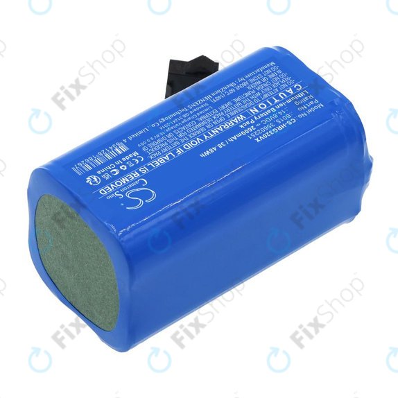 Baterie pro Hoover HGO31, HGO32, HGO33, 2600mAh, Li-Ion, 14.8V, B015, HQ