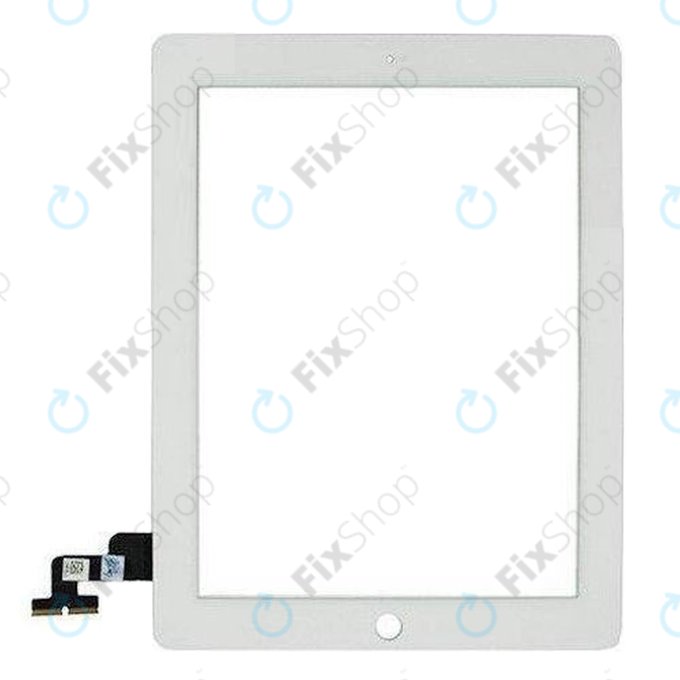 Dotykové sklo pro iPad 2, White