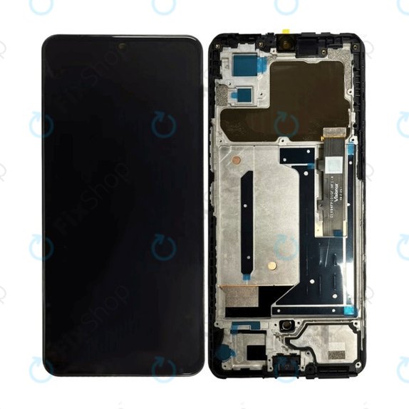 ZTE Axon 30 5G A2322, A2322G - LCD Displej + Dotykové Sklo + Rám (Black) OLED