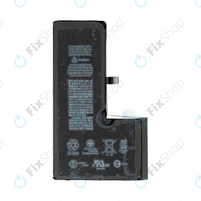 Baterie pro iPhone XS, 2658mAh