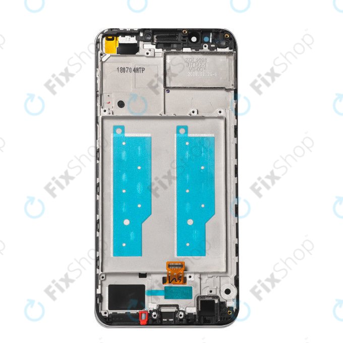 Huawei Y7 Prime (2018) - LCD Displej + Dotykové Sklo + Rám (Black) TFT