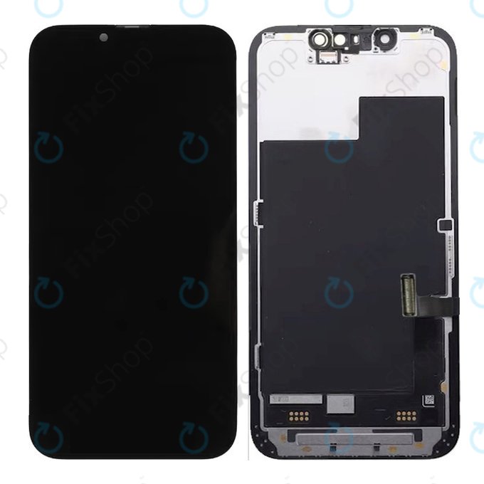 Displej Soft OLED pro iPhone 13 Mini, Dotykové sklo s rámem, FixPremium