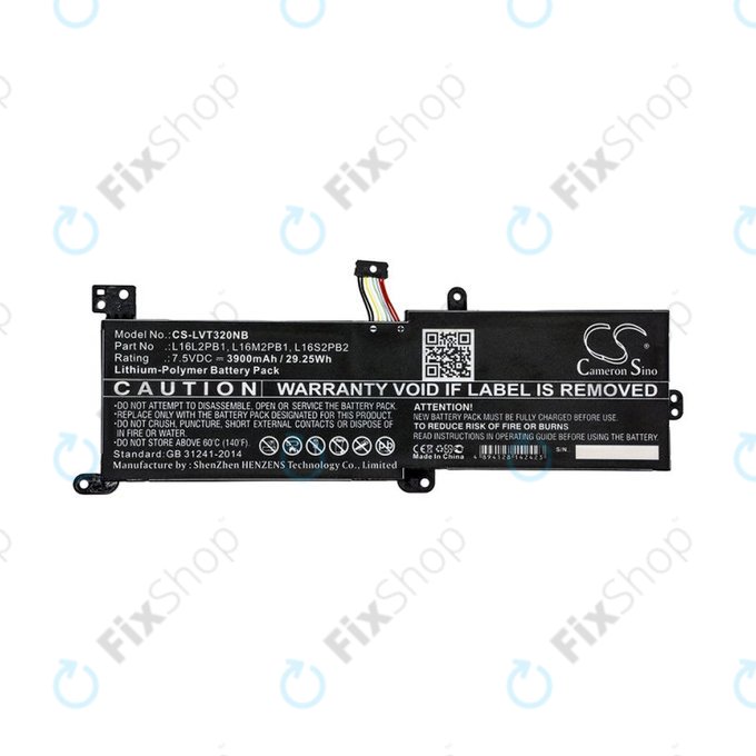 Baterie pro Lenovo 320, 330, 520, Ideapad 320, 330, S145, 3900mAh, Li-Pol, 7.5V, L16L2PB1, HQ