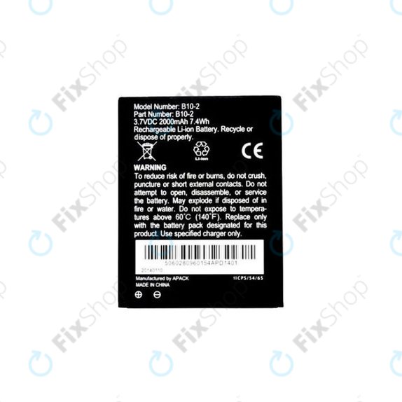 Caterpillar CAT B15 - Baterie B10-2 2000mAh