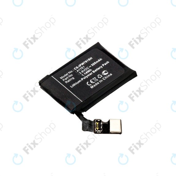 Baterie pro Apple Watch 2 42 mm, 300mAh, Li-Pol, 3.8 V, A1761, HQ