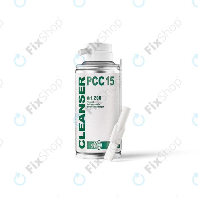 Profesionální čistič PCB PCC15 ve spreji s kartáčkem, 150 ml