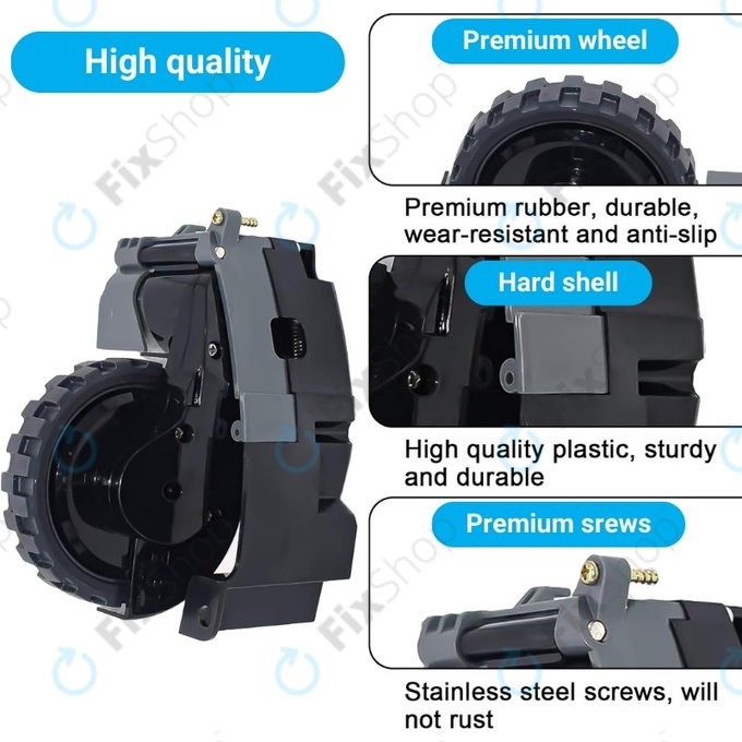 iRobot Roomba e-series, i-series, j-series - Kolo s Motorem (Levé)